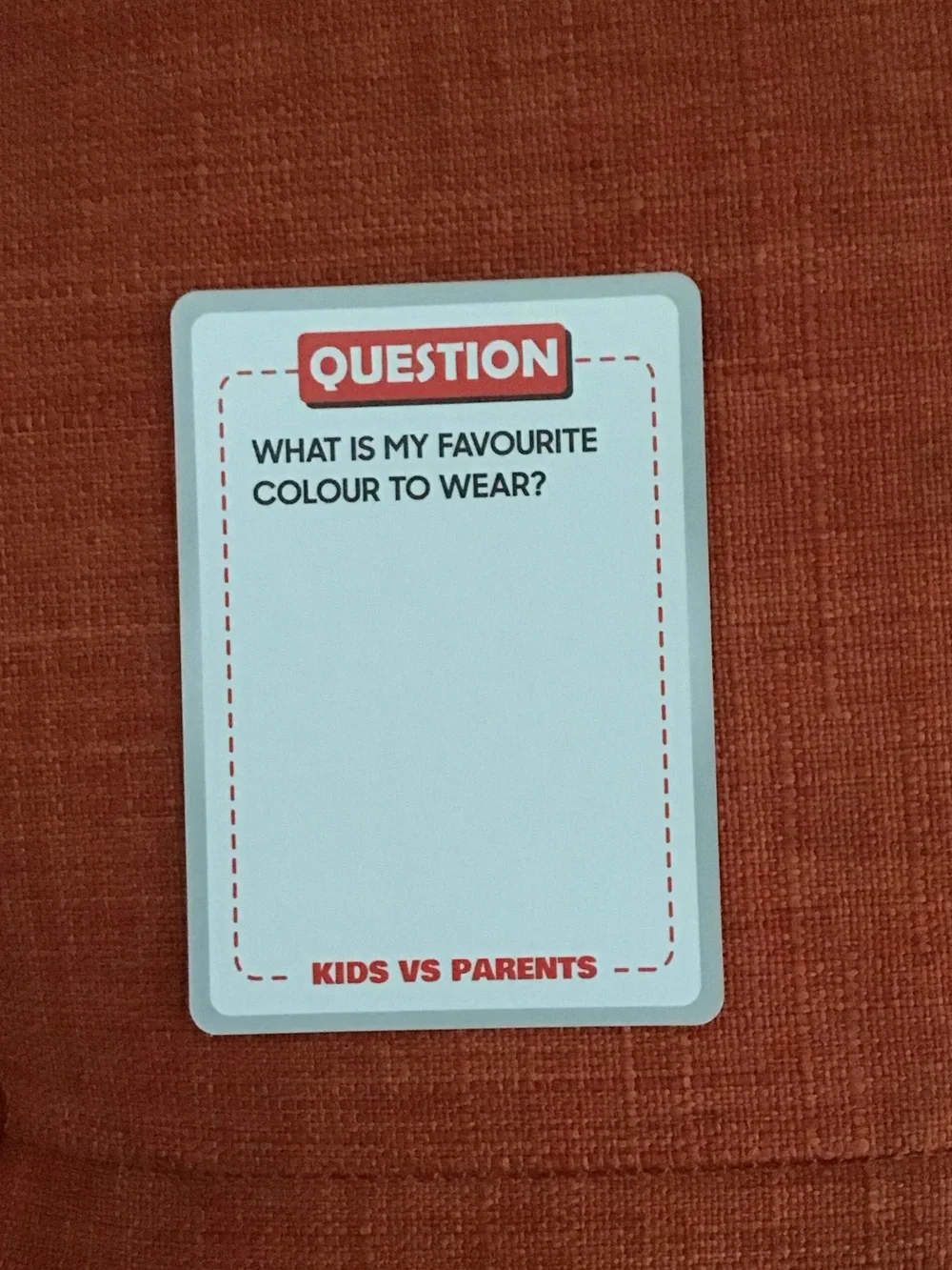 Family Board Game - Blue & Red Box